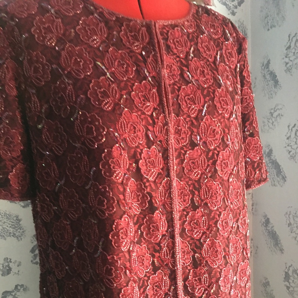 Silhouette’s fully lined jacket/ tunic/short dress